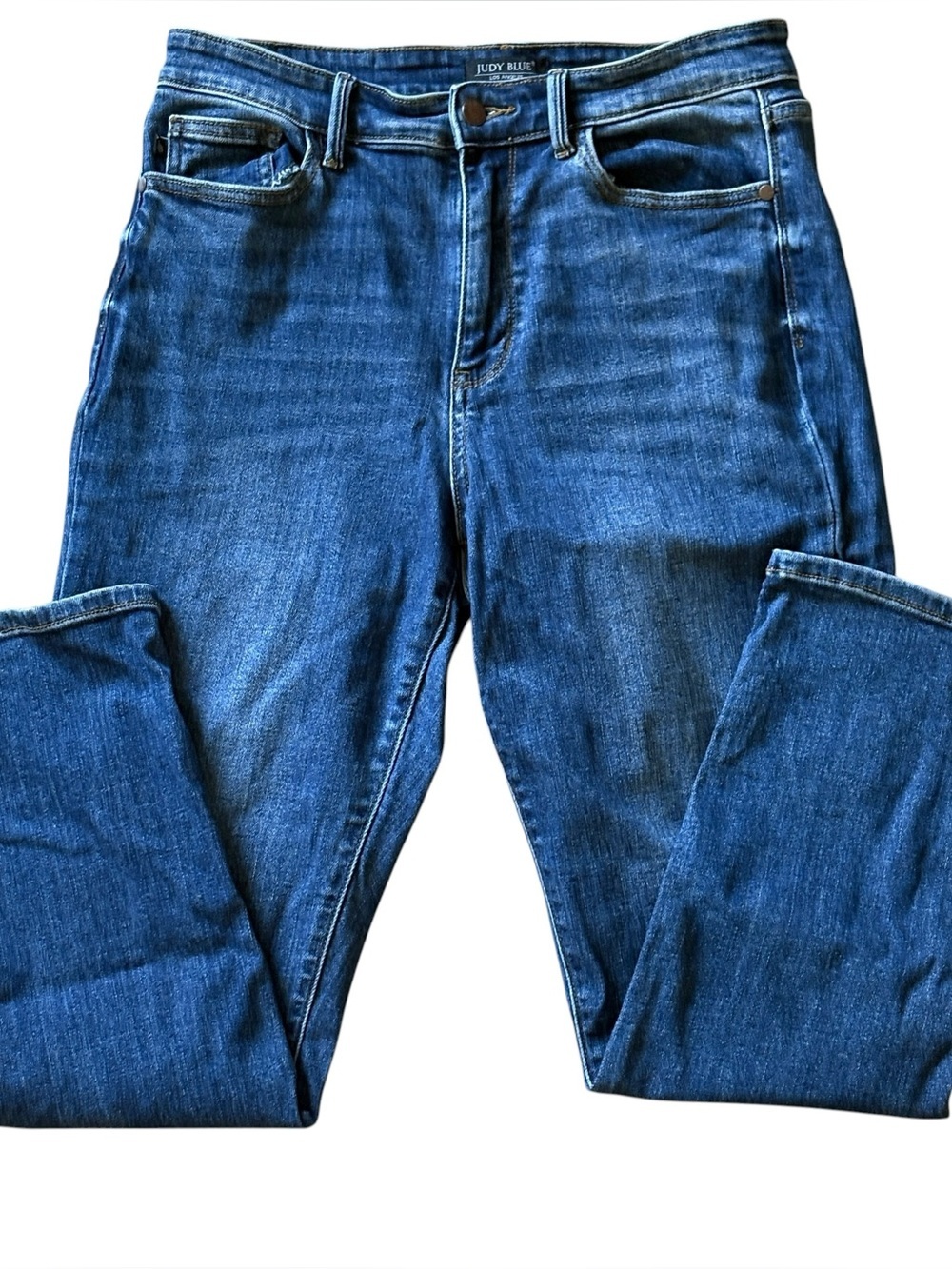 Judy Blue Jeans Denim Blue Slim Fit Size 11/30 Straight Leg JB82549DK